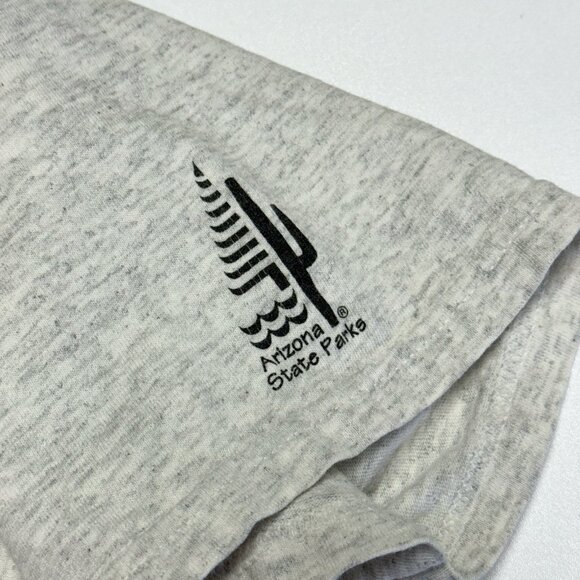 Vintage Prison Escape T Shirt Adult Large Gray Short Sleeve Yuma Arizona - Picture 7 of 12
